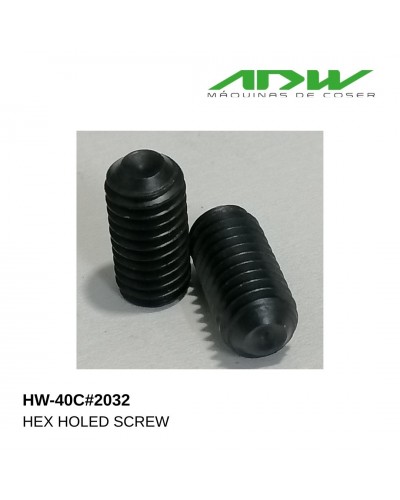 HW-40C#2032 - HEX HOLED SCREW